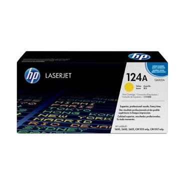 Reumplere cartus Toner HP 124A Q6002A yellow LaserJet 1600/ 2600/ 2605 CM1015/CM1017 MFP